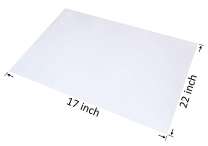 Wowfit 100 CT 17x22 Inch 1.1 Mil Clear Plastic Flat Open Poly Bags – Great for Food Storage, Clothing, Garments, Sweaters, Hoodies, and More - size: 17"x22"-100pcs