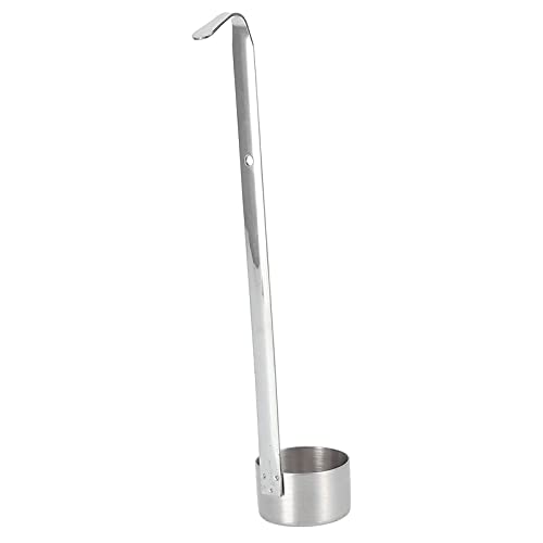 Buachois Wine Ladle, Stainless Steel Spoon with Hanging Hole and Pouring Spout Design for Kitchen Wine Beer Oil Vinegar Measuring (304 wine extract 50ML) - size: 304 wine extract 50ML