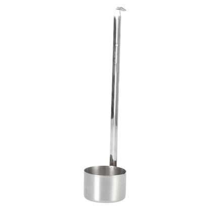 Stainless Steel Wine Ladle Spoon Long Handle Easy Gripping Smooth Edge Wine Dipper Beer Pouring Measure Liquid Spoon for Kitchen(250ML) - size: 250ML