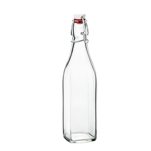 Bormioli Rocco Square Swing Bottle 33.75 Ounce - size: 33.8 Ounces