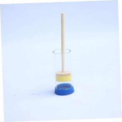 BESPORTBLE 3pcs Mark Bottle Cage Syrup Bee Decor Beehive Pot Mug Bee Feeders Marking Bottles Bee Kit Small Hive Tool Beekeeping Automatic Jar Plastic-Sponge