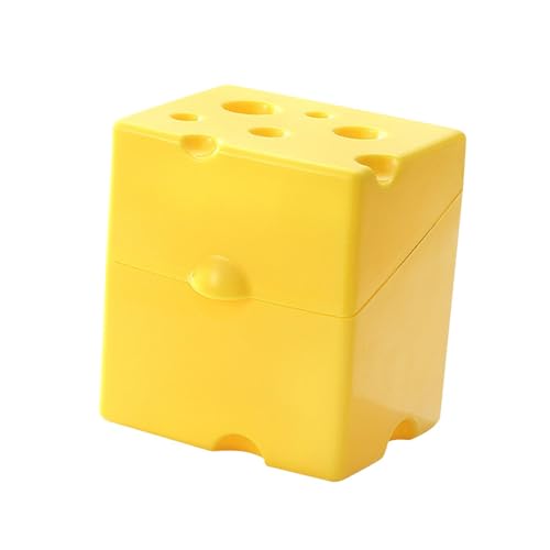 Cheese Slice Container for Fridge - Flip Cover Cheese Box Reusable Accessories Kitchen Tools Easy to Clean Cheese Slice Holder Keeps Cheese Fresh Longer