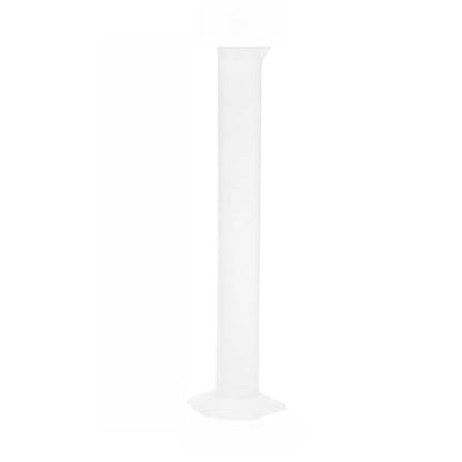 Hydrometer Test Tube, Plastic Graduated Cylinder, 100ml Hydrometer Test Tube with Clear Scale, Portable Measuring Cylinder for Home and School Science, 100 Ml Graduated