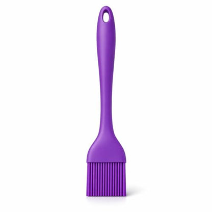 Silicone Basting Brush for BBQ, Cooking & Baking – Heat Resistant Food Grade Silicone Pastry Brush for Grilling, Oil, Butter & Sauce Brush for Kitchen