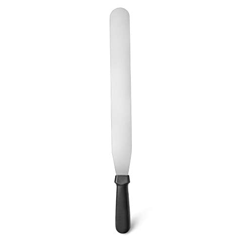 New Star Foodservice Straight Icing Spatula, 14 Inch Blade, 19 Inch Overall, Bakery-Grade Stainless Steel Spatula for Large Cakes - size: 14-Inch Straight