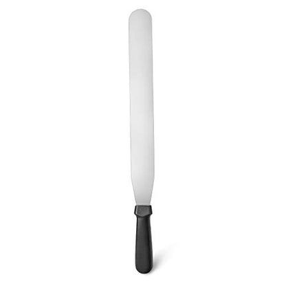 New Star Foodservice Straight Icing Spatula, 14 Inch Blade, 19 Inch Overall, Bakery-Grade Stainless Steel Spatula for Large Cakes - size: 14-Inch Straight