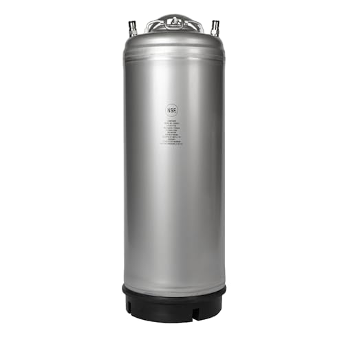 Nitro Coffee Cold Brew Coffee Keg Kit - 5 Gallon Keg, 40 cu ft Nitrogen Tank, Tap, All Accessories