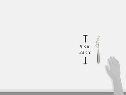 BOSKA Stainless Steel Cheese Knife - Copenhagen Nr.2 for All Types of Cheese - Multi-Functional Cheese Slicer - Handheld Slicer - Silver Non-Stick - Dishwasher Safe - for Kitchen Cooking - style: Soft & Semi Hard Cheese Knife
