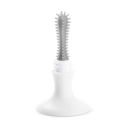 Munchkin® Bristle™ Bottle Brush, Grey (Pack of 2) - color: Gray, size: 1 Count (Pack of 2)