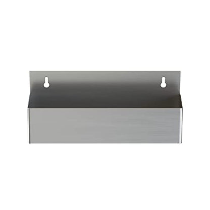 Stainless Steel Single Tier Speed Rail, Liquor Rack, Speed Rack, Bottle Holder - 15 Inch - size: 15 Inch, style: Single Tier