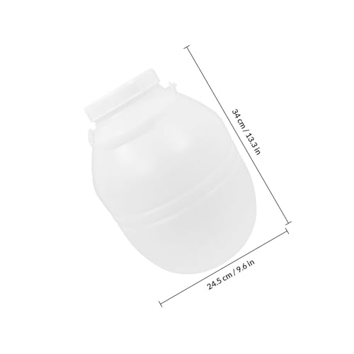 Didiseaon Airtight Fermentation Storage Container with Lid for Kimchi Sauerkraut Kitchen Pantry Organization Hdpe Food Jar