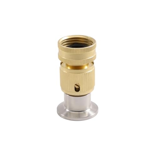 34mm TC to Garden Connector 34mm Tri Clamp Garden Adapter Homebrew Brewery Conical Fermenter Parts joyful