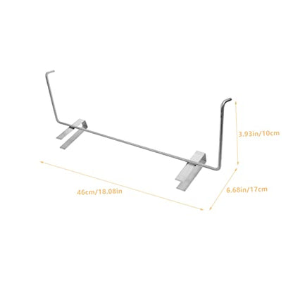 BESTonZON Beehive Frame Holder Stainless Steel Beekeeping Frame Support Bracket Space Saving Beekeeping Equipment Tool for Hive Frame Storage and Organization