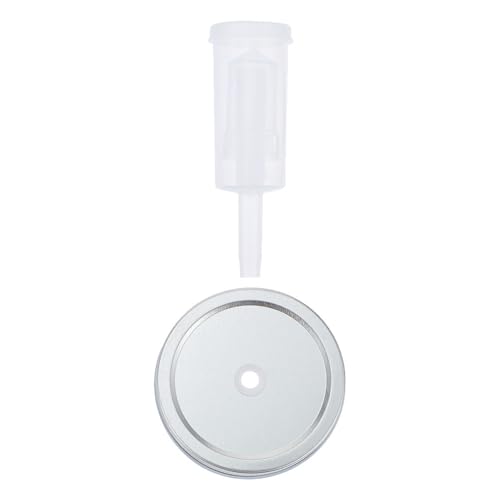 SHINEOFI Fermenting Lids Kit for 87mm Wide Mouth Mason Jars, Pickle Jar Lid Set with Airlock Fermenter Tool, Home Use Supplies for Fermentation and Food Preservation Random Color