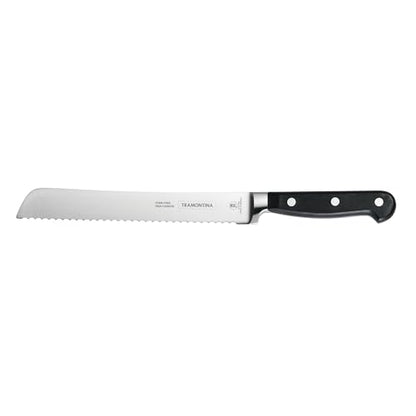 Tramontina Pro Series Forged 8-Inch Serrated Bread Knife, Stain-free High-Carbon Steel Kitchen Knives for Cooking - style: 8-Inch Bread Knife