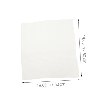 VICASKY 2pcs Fine Mesh Cheese Filter Cloth Reusable Food-grade for Cheese Making Juice Butter Straining Cotton Unbleached for Kitchen