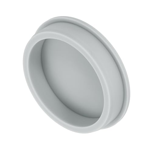 uxcell Silicone Rubber Plug, High Temp Round Hole Plug Waterproof Rubber Stopper Pipe End Caps Fit 78.6mm/3.09" for Bathtub Bottle Sealing, Grey - size: 78.6mm/3.09"