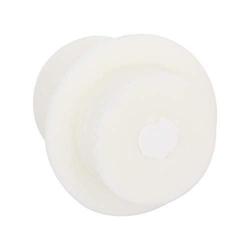 Othmro 1Pcs Drilled Rubber Stopper with Airlock, White Drilled Bungs Stopper with 1.18"-1.34" Hole for Fermentation Use, Homebrewing Beer Kombucha Airlock Stopper