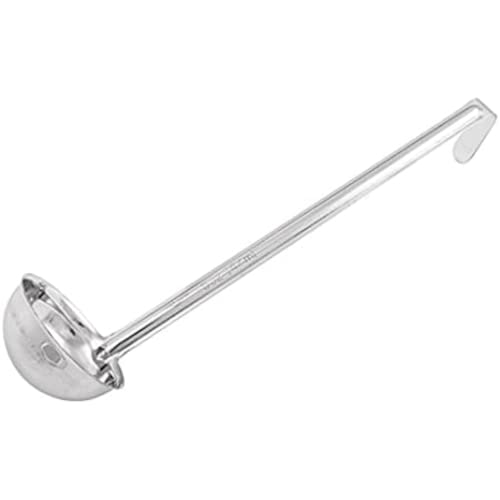 Winco Prime One Piece Stainless Steel Ladle, NSF Listed, 1/2 Ounce - color: Stainless, size: 1/2 Ounce, style: Prime
