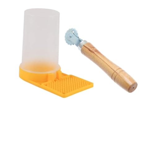 HANABASS 2pcs Beehive Water Feeder Multifunctional Bee Watering Station for Beekeeping Design for Easy Access and Use for Outdoor Gardens and