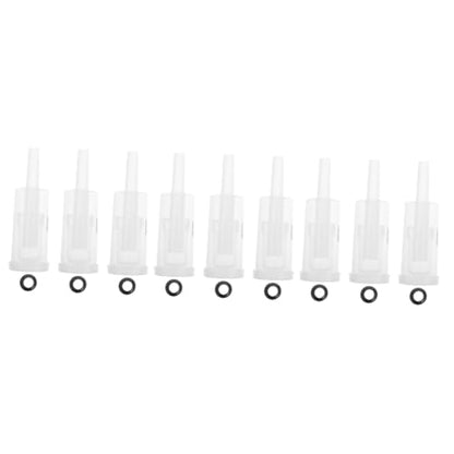 STOBAZA 3sets One Way Air Lock Valve for Homemade Wine Beer Brewing Includes Seals Easy to Clean and Replace Versatile Fermenting Equipment for Preserving Foods 6pcs*3