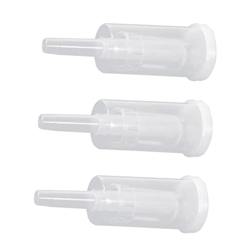 3Sets Wine Fermentation Non Return Valves for Homemade Beer and Wine One Way Exhaust Valve with Food Grade Seals Essential Brewing Supplies for Home Fermenters