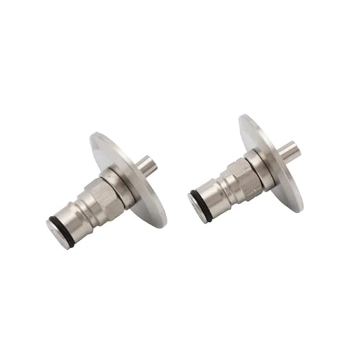 1.5" Tri Clamp to Ball Lock Post - SS304 Sanitary Brewer Fitting for Homebrew Beer Kegs and Conical Fermenters(Gas and Liquid) - size: Gas and Liquid
