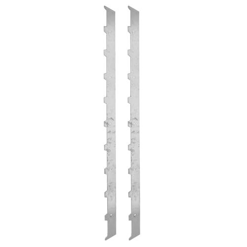 Luxshiny 2pcs Beekeeping Frame Spacers Metal Hive Frame Ends Strips for Beehive Box Anti-Rotation Hive Management Tool for Beekeeping Supplies