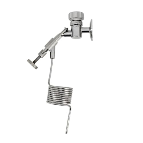 Home Brewing 1.5" TC Sample Valve Sampling Coil 304 Stainless Steel Conical Fermenter Accessories Brewing Accessories(Sample Coil 10 Turns) - color: Sample Coil 10 Turns