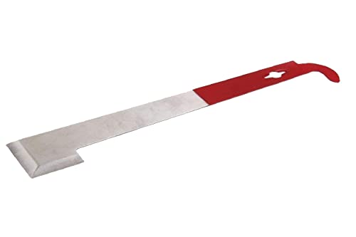 -Professional grade Tempered Steel (40 + HRC) Multifunction Function Hive Tool, large J-hook for prying. Frame Lifter and Scraper,10-1/2-Inch
