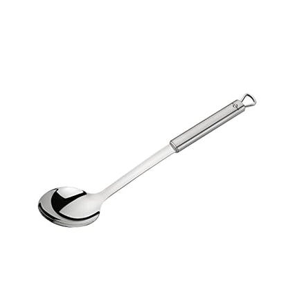 Küchenprofi Serving Spoon - 13-inch, Silver - Stainless Steel Kitchen Utensil for Serving & Cooking Soups, Stews & Side Dishes - style: Serving Spoon