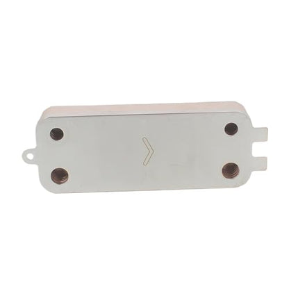 12 Plate Heat Exchanger Beer Wort Chiller Cooler 304 Stainless Steel for Cooling Counterflow Chiller Water Heating
