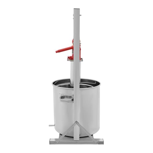 36L Fruit Wine Press - Nature Juice Making Hydraulic Fruit Press for Apple/Carrot/Orange/Berry/Vegetables, Cheese&Tincture&Herbal Press - style: 36L+Hydraulic Jack