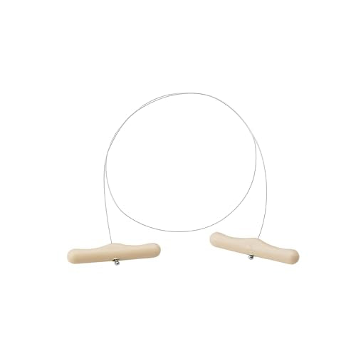 Fantes Cheese Wire, Made in France, Stainless Steel, 31.5-Inches Long, The Italian Market Original since 1906 - style: Cheese Wire, 31-Inch