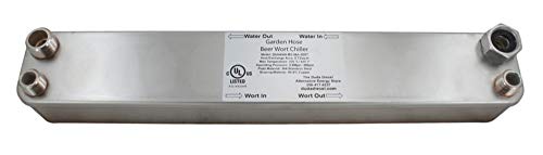 Duda Energy HX3620BWGH:M050 Male Npt Ports Copper Brazed Heat Exchanger