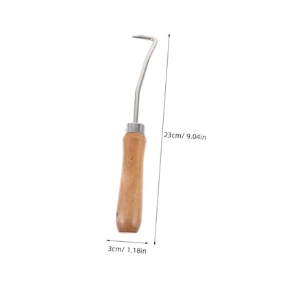 GANAZONO 2pcs Beehive Cleaning Hook Bee Tool for Beekeeping Beehive Cleaning Cleaner