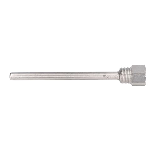 1-Pack Stainless Steel Thermowell, G1/2 Male Thread 6.7 Inch Temperature Sensor Protector, for Brew Kettles and Industrial Applications