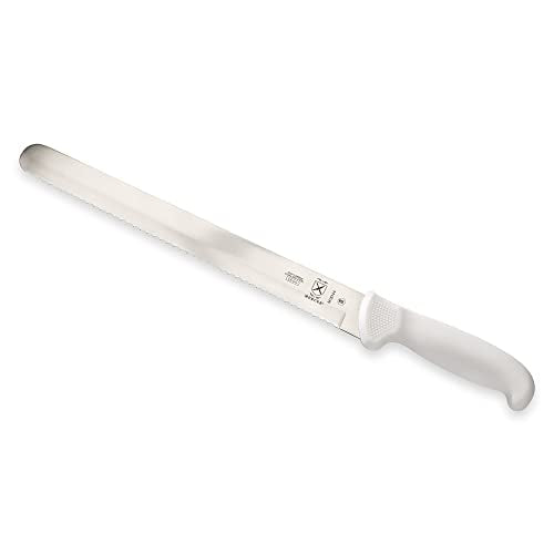 Mercer Culinary Ultimate White 12" Wavy Edge Slicer Knife - style: Wavy Edge Slicer Knife 12 Inch
