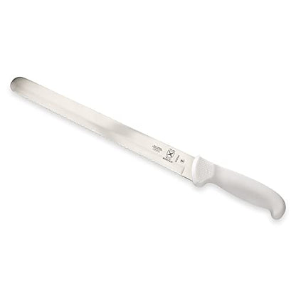 Mercer Culinary Ultimate White 12" Wavy Edge Slicer Knife - style: Wavy Edge Slicer Knife 12 Inch