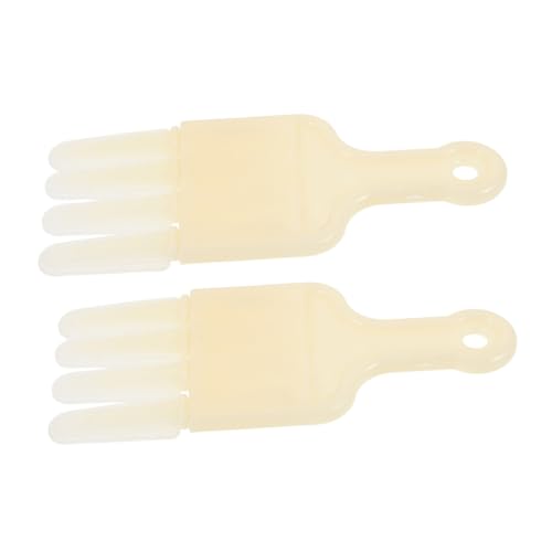 Milisten Beekeeping Jelly Extractor Pen 2pcs Set Honey Harvest Tool 4-Row Precision Scraper for Hive Maintenance and Beekeeping Supplies