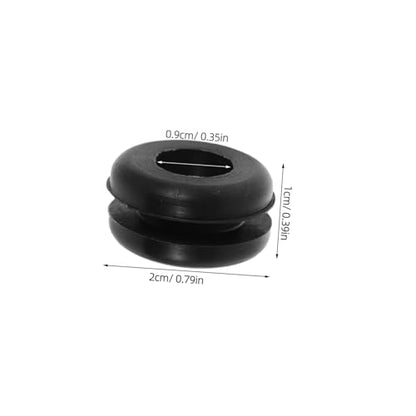 Kichvoe 5pcs Leakproof Airlock Grommet Set for Fermenter Lid Hole Seal Airtight Rubber Bucket Lid Grommets for Homebrew Wine and Beer Fermentation Supplies