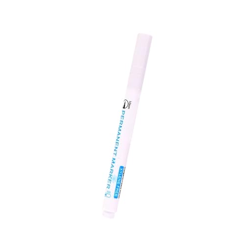 Freezer Marker Safe Marker Pen with Quick Drying Oil Based Inks Design for Refrigerator and Food Packaging Labeling Freezer - color: White
