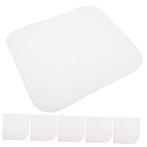 6pcs Unbleached Cotton Cheesecloth Hemmed Filter Fabric for Cheese Making Baking Juicing Yogurt Oil Straining and Crafting and Versatile