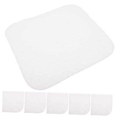 6pcs Unbleached Cotton Cheesecloth Hemmed Filter Fabric for Cheese Making Baking Juicing Yogurt Oil Straining and Crafting and Versatile