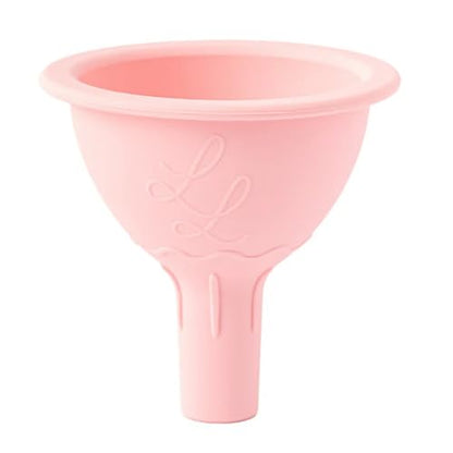 Nontoxic Silicone Funnel - Premium Food Grade - BPA & PFAS Free - Perfect for Baby Food Pouches & Breastmilk Transfer - Easy to Clean and Dishwasher Safe - Pink - color: Pink