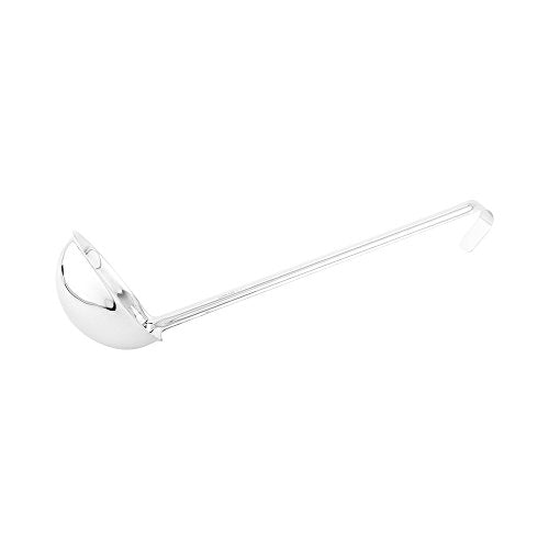 Restaurantware Met Lux 8 Ounce Portion Ladle 1 Multipurpose Portion Serving Spoon - Does Not Corrode Dishwashable Stainless Steel Portion Control Serving Utensil Premium - size: 8 oz