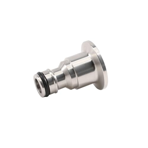 34mm TC to Garden Connector - Stainless Steel 304 Tri Clamp Garden Adapter for Homebrew Brewery Conical Fermenter Parts