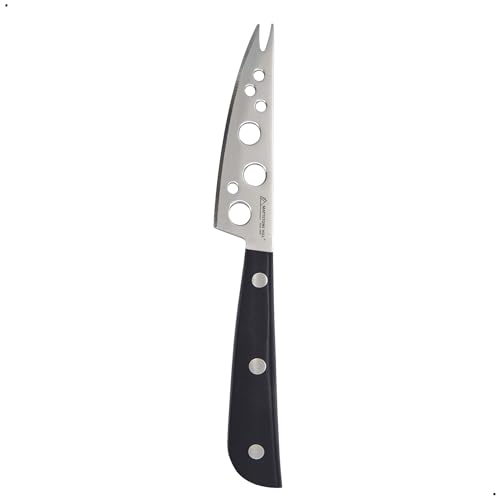 Cheese Knife, MATTSTONE HILL 4 Inch All Purpose Cheese Knife - Soft & Semi Hard Cheese Knives, Premium Stainless Steel, Triple Rivet Handle - size: 4"