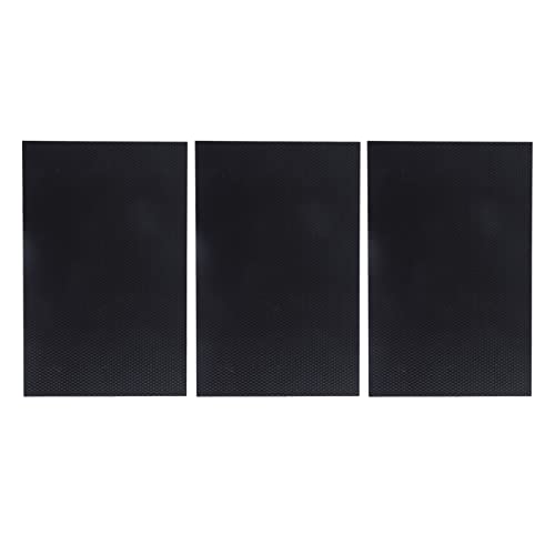 3Pcs Waxed Coated Foundation Sheet,Plastic Honeycombs Bee Wax Nest Foundation,Beeswax Foundation Plastic Beehive Wax Foundation Beekeeping Tool Equipment