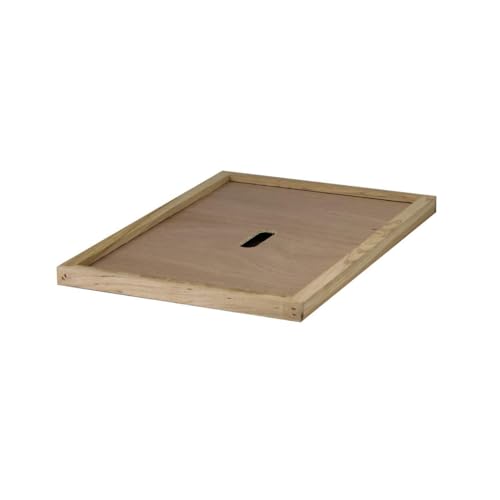 NuBee 8-Frame Beehive Kit – Unassembled Langstroth Hive with 2 Deep & 1 Medium Boxes, Frames & 100% Wax-Coated Foundations | Lightweight Fir & Pine Construction